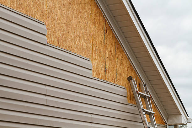 Professional Siding Repair technician working in Prince Frederick, MD